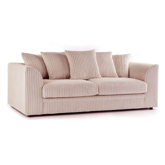 Oxford Scatter Back Full Jumbo Cord Seater Sofa