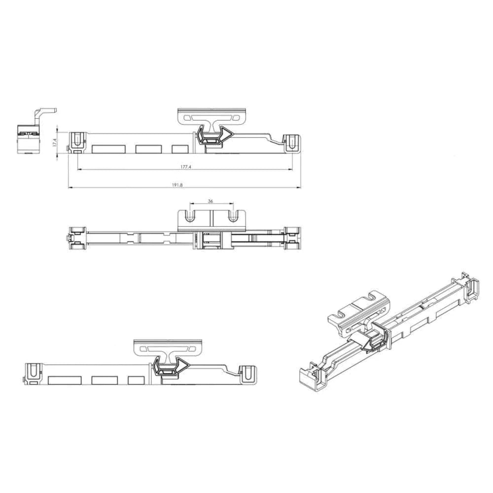 Self-closing system for Sliding Door Wardrobes