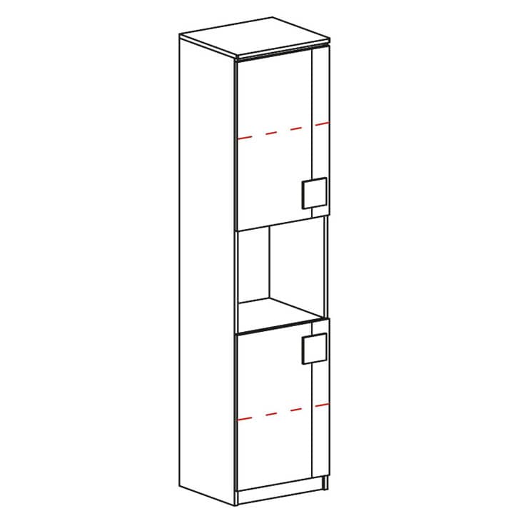 Gumi G18 Tall Cabinet 45cm