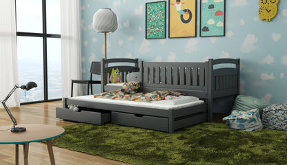 Galaxy Bed with Trundle and Storage