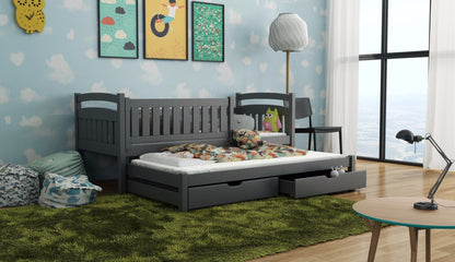 Galaxy Bed with Trundle and Storage