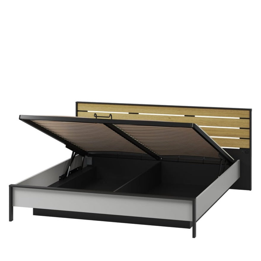 Gris Ottoman Bed [EU Super King]