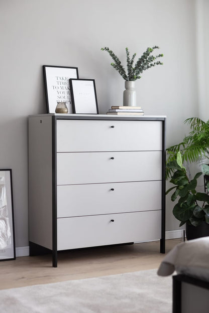 Gris Chest Of Drawers 101cm