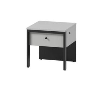 Gris Bedside Table 40cm