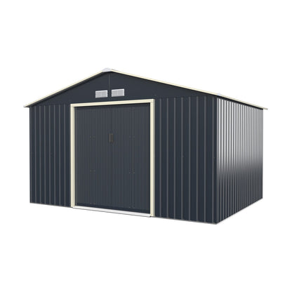 Large Utility Storage House with Sliding Door
