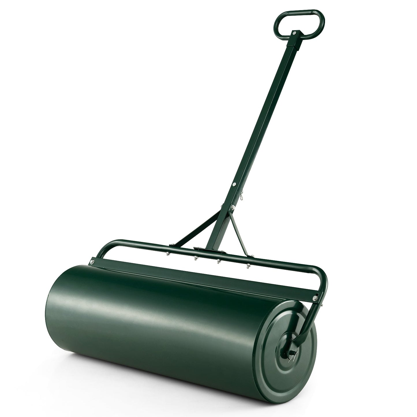 63L Garden Lawn Roller with Gripping Handle-Green