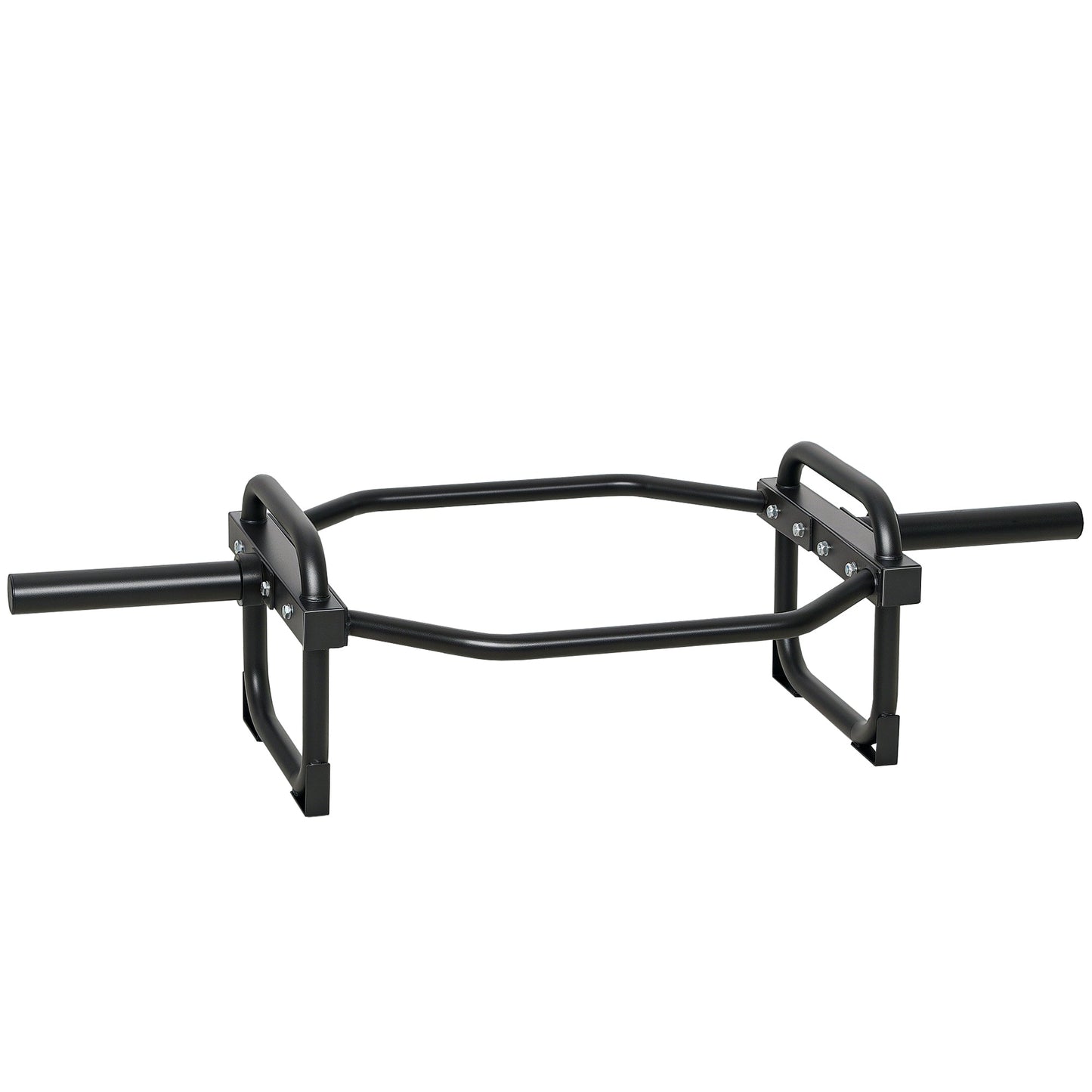 SPORTNOW Olympic Trap Bar, 2" Hex Barbell Bar with 300kg Capacity for Deadlifts, Shrugs, Squats and Farmer Walks