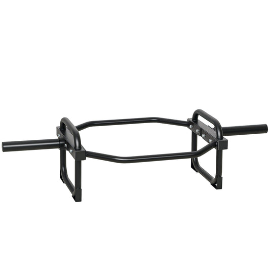SPORTNOW Olympic Trap Bar, 2" Hex Barbell Bar with 300kg Capacity for Deadlifts, Shrugs, Squats and Farmer Walks