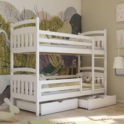 Keswick Wooden Bunk Bed Gabi with Storage