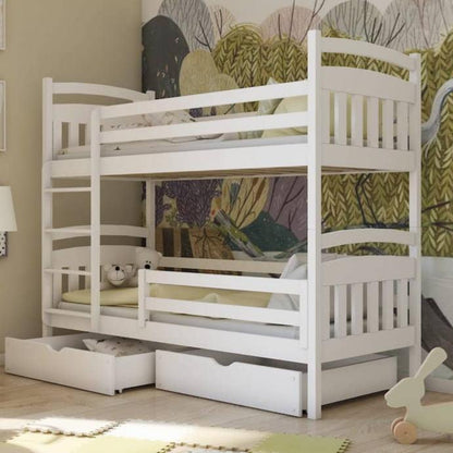 Keswick Wooden Bunk Bed Gabi with Storage