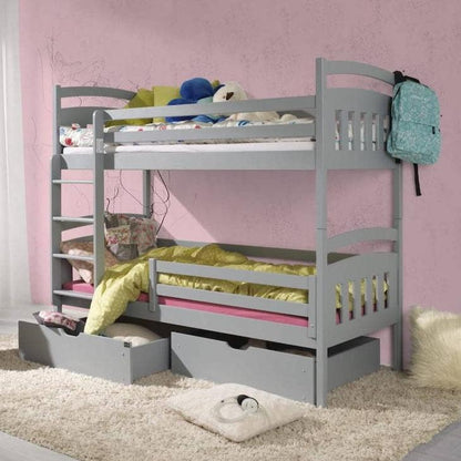 Keswick Wooden Bunk Bed Gabi with Storage