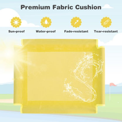 Geometric Dome Climber and Play Set with Slide for Outdoor-Green