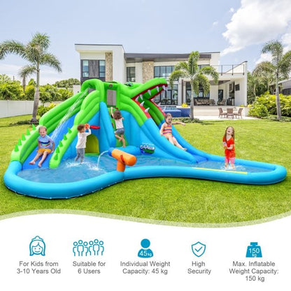 Giant 7 In 1 Inflatable Bounce House with 780W Air Blower