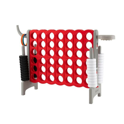 Giant Connect 4 Game Jumbo with 42 Rings-Grey