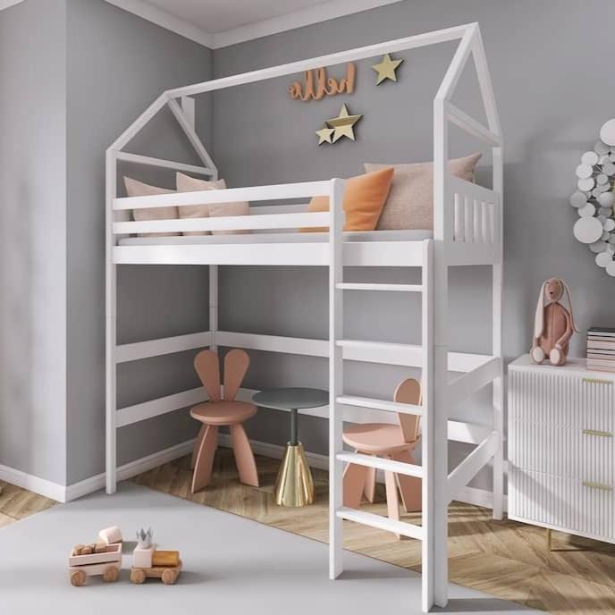 Wooden Loft Bed Gloria