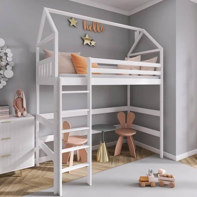 Durham Wooden Loft Bed Gloria