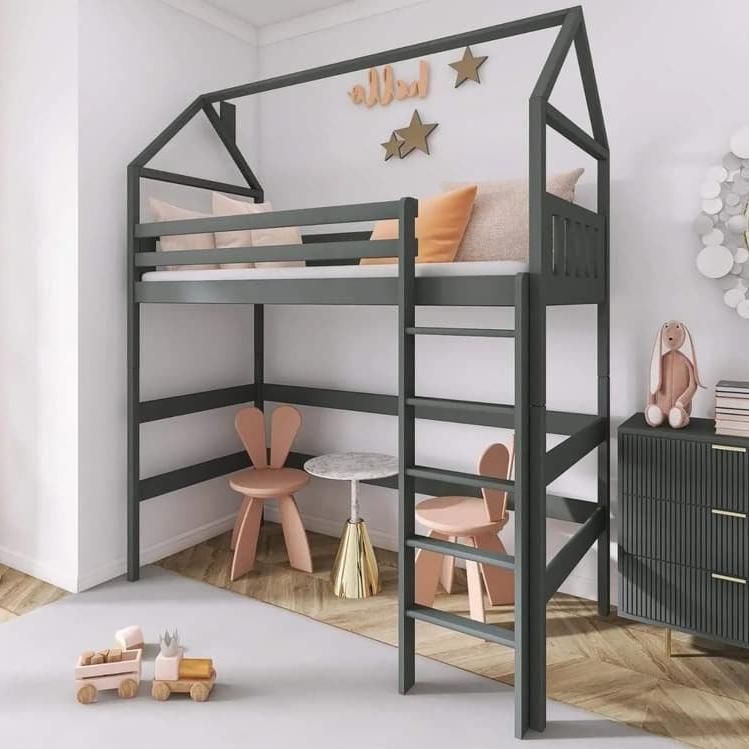 Wooden Loft Bed Gloria