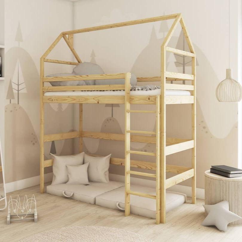 Wooden Loft Bed Gloria