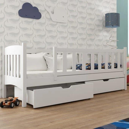 Solihull Wooden Single Bed Gucio with Storage