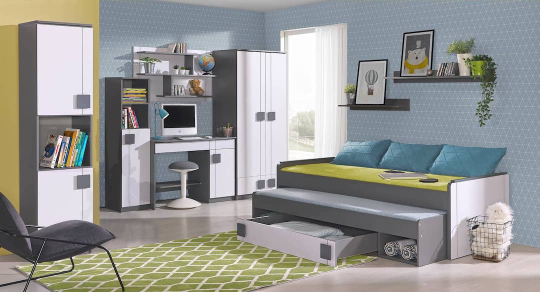 Gumi G16 Bed with Trundle