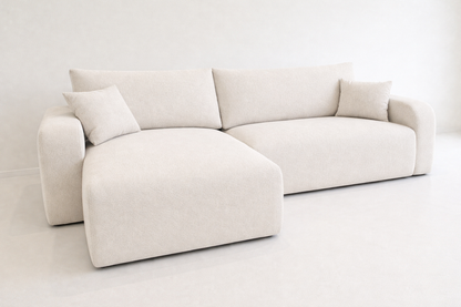 Corner Sofa Bed HAVANA Cream