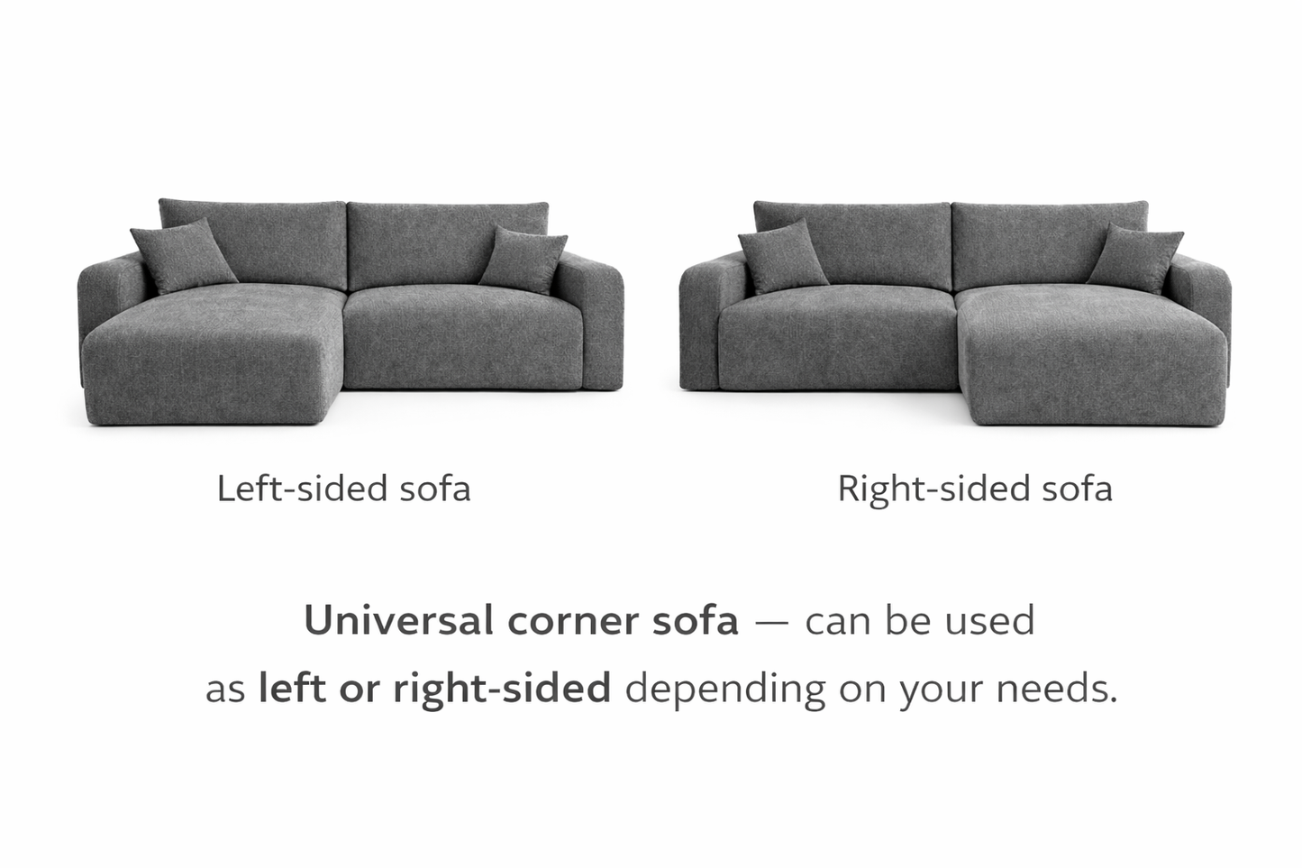 Corner Sofa Bed HAVANA Cream