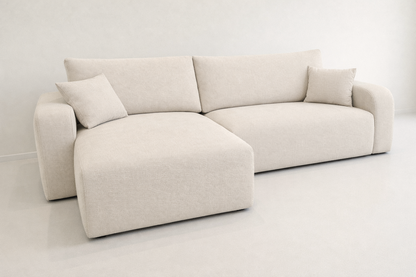 Corner Sofa Bed HAVANA Beige