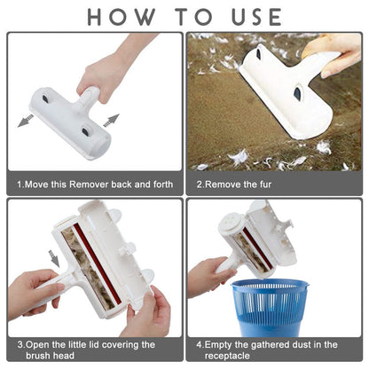 Effortless Grooming: Pet Dog Hair Removal Brush