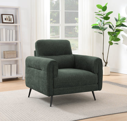 Oakmere Corner Sofa Green Moss Left Hand