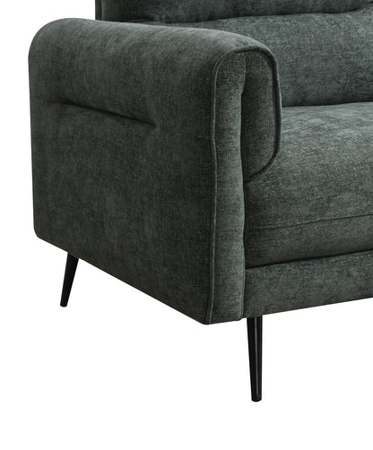 Oakmere Corner Sofa Green Moss Right Hand