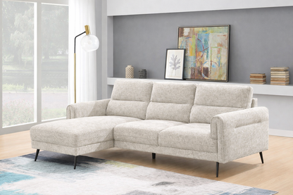 Oakmere Corner Sofa Beige Left Hand