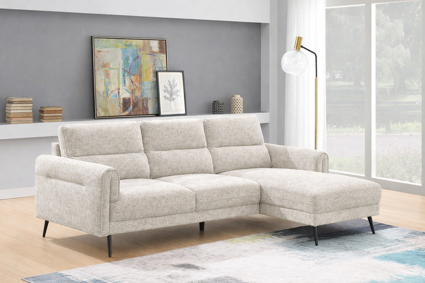 Oakmere Sofa 2 Seater Beige