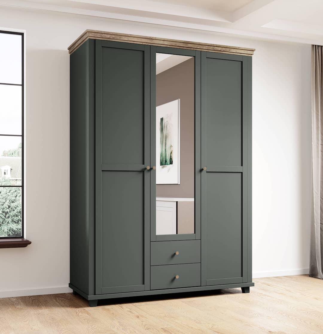 Evora 19 Hinged Wardrobe 154cm