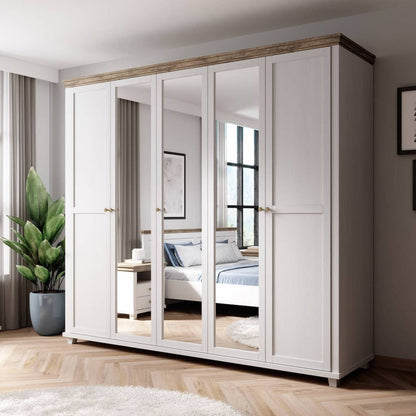 Evora 21 Hinged Wardrobe 246cm