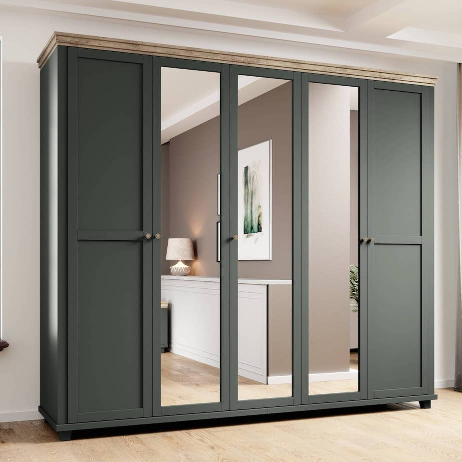 Evora 21 Hinged Wardrobe 246cm