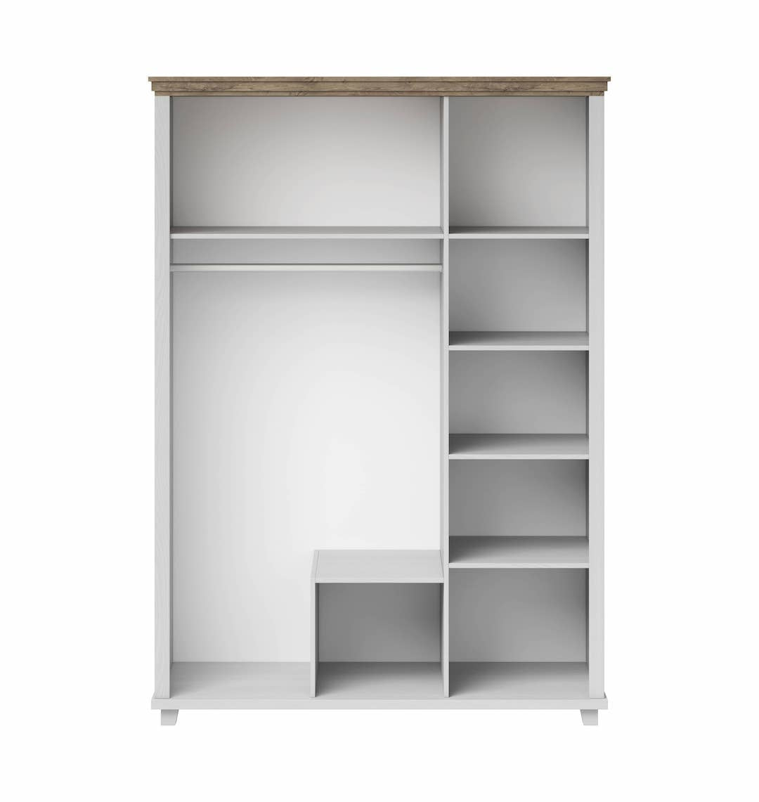 Evora 19 Hinged Wardrobe 154cm