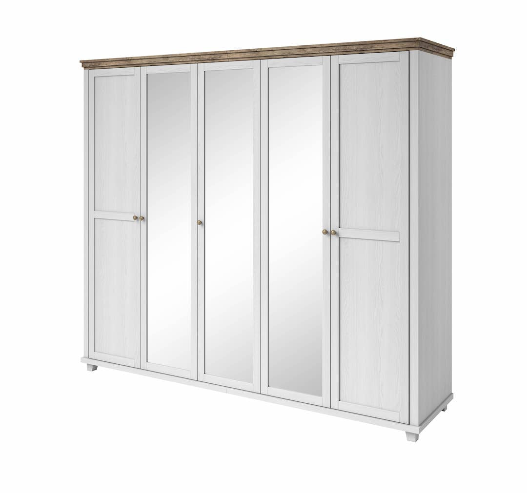 Evora 21 Hinged Wardrobe 246cm