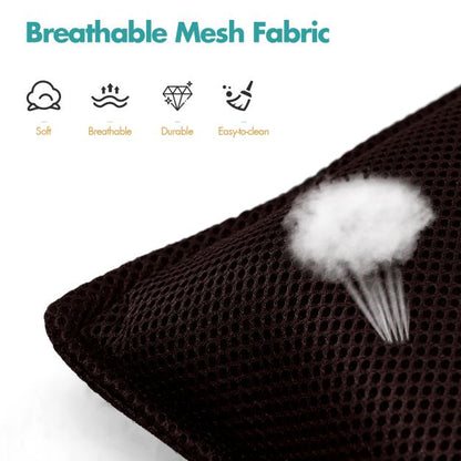 Adjustable 6 positions Folding Lazy Man Sofa Chair Floor Chair-Coffee