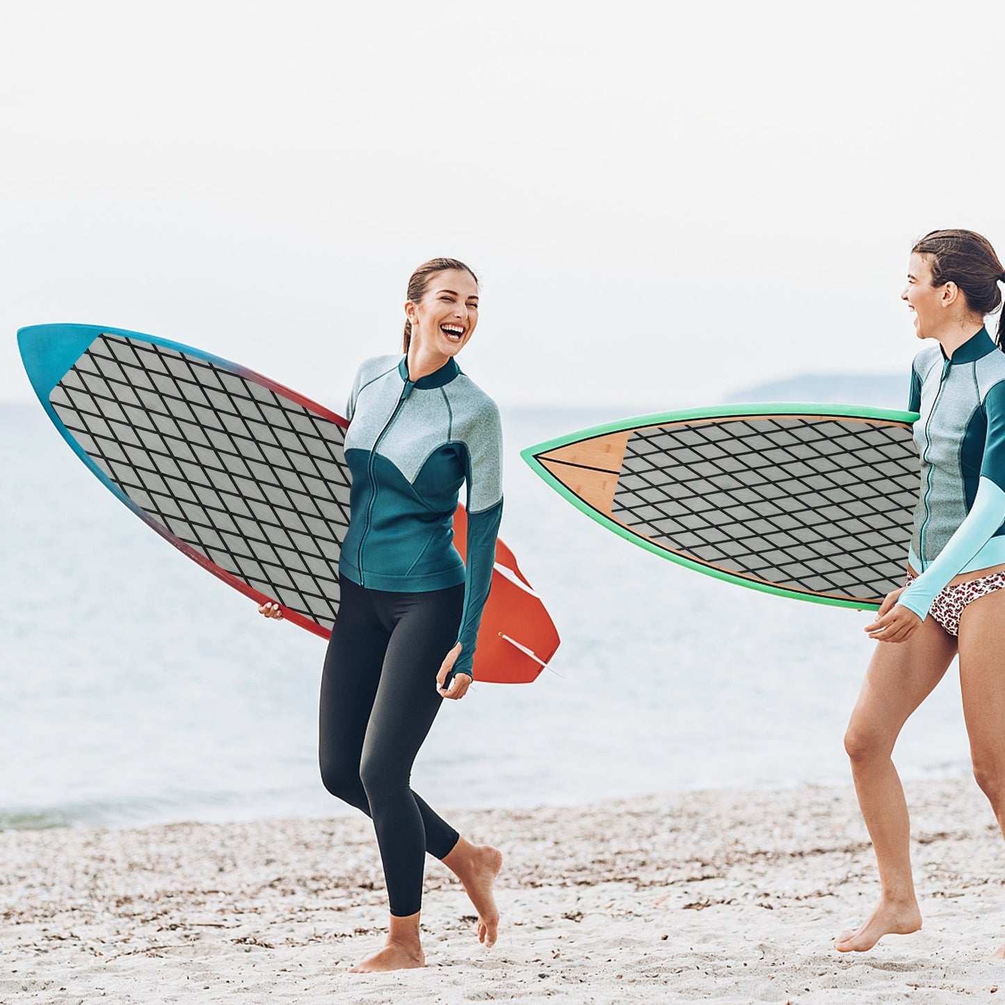 Non-Slip Waterproof Boat Decking Sheet with Self-Adhesive Backing-Grey