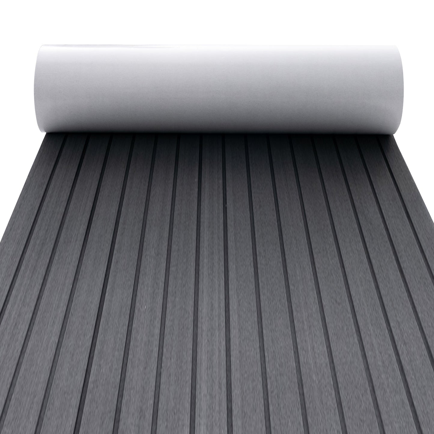 240 x 90 cm Non-Slip Marine Carpeting Mat-Dark Grey