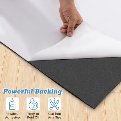 240 x 90 cm Non-Slip Marine Carpeting Mat-Dark Grey