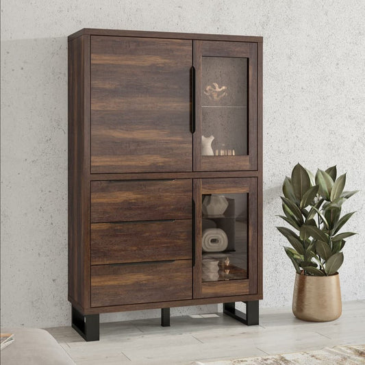 Halle 12 Tall Display Cabinet 120cm