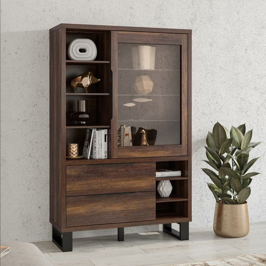 Halle 13 Tall Display Cabinet 120cm