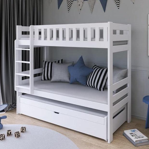 Harvey Bunk Bed with Trundle and Storage