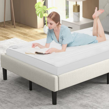 Heated Mattress Pad with 8 Temp Settings and Timing Function-M
