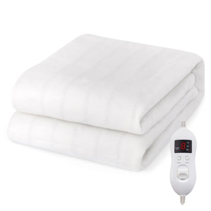 Heated Mattress Pad with 8 Temp Settings and Timing Function-S