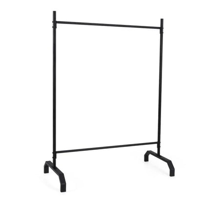 Heavy-Duty Metal Clothes Rack for Display and Storage-Black