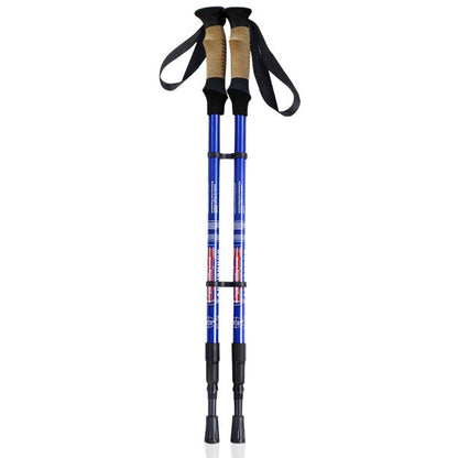 Hiking Pole Adjustable 65-135 cm-Navy