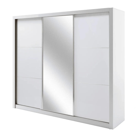 Tuscany 12 Sliding Door Wardrobe 258cm with LED