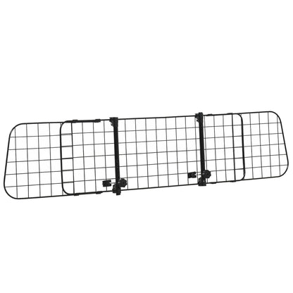 PawHut Heavy Duty Pet Dog Car Barrier Black